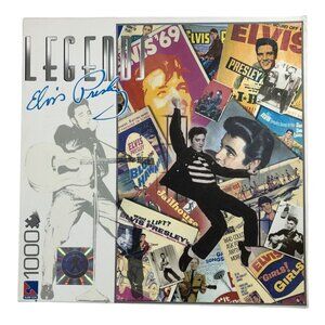 Sure Lox Elvis Presley Puzzle 1000pcs Jigsaw Signature Picture Collage Singer